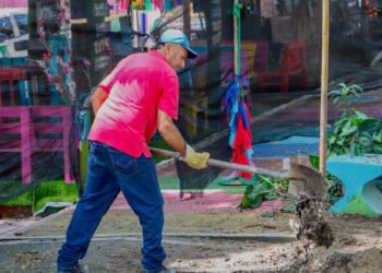 Comunidad de San Bernardo espera fortalecer el turismo con obras de remodelación del parque principal