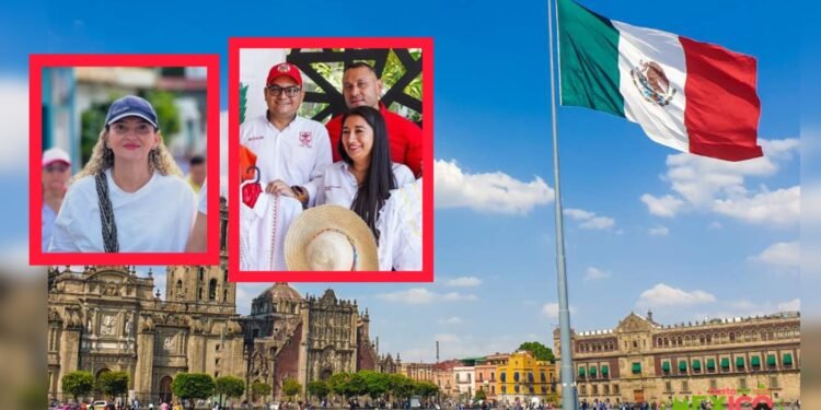 ¿Viaje familiar a México? Alcalde y Secretaria de cultura de Honda asistieron junto con sus parejas en agenda internacional