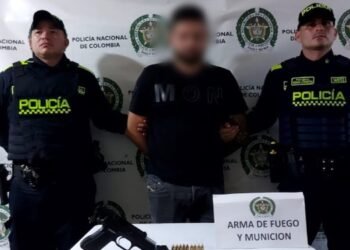 Una persona en Palocabildo fue detenida con arma de fuego cerca al hospital