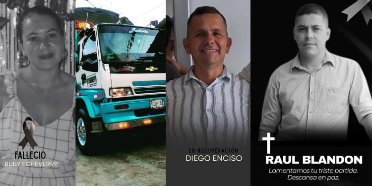 Víctimas de la vía a La Línea se dirigían a Gaitania en Planadas