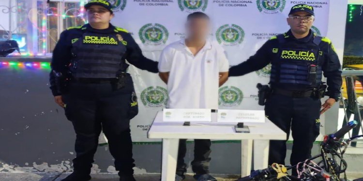 Capturado presunto ladrón que había ‘raponeado’ un celular en el barrio Colinas del Norte