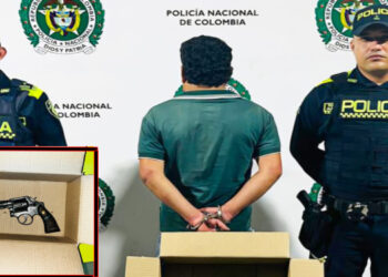 Caminaba con arma de fuego sin permiso