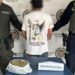 Una persona detenida y un kilo de droga incautada por la Policía en Saldaña