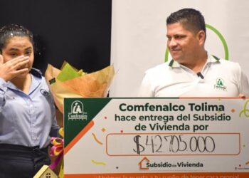 Comfenalco Tolima cierra 2025 con broche de oro entregando subsidios de vivienda