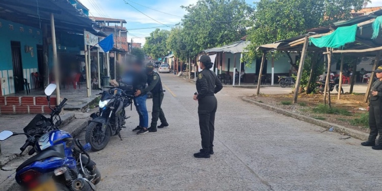 7 personas detenidas en operativos de la Policía el fin de semana en el Tolima