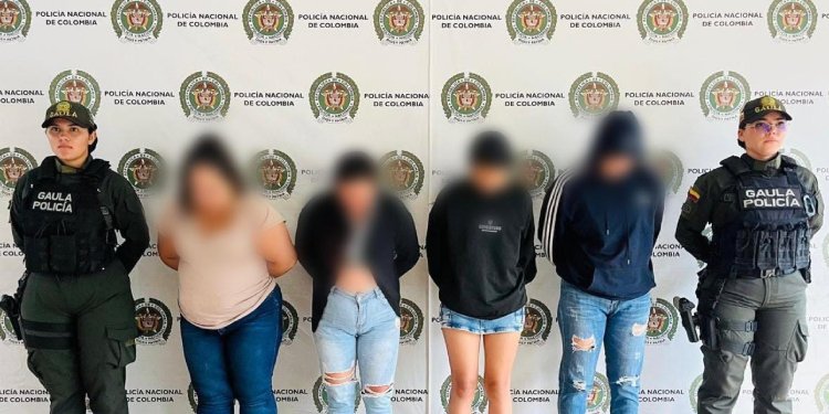 Operación ‘Los de adentro 2’ deja cuatro mujeres detenidas por casos de extorsión
