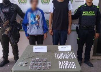El Flaco ‘y ‘La Loca’ fueron sorprendidos vendiendo droga en Ambalema