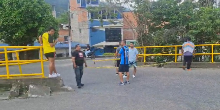 Inconformidad y protestas de los habitantes del barrio Las Ferias por construcción de centro de traslado por protección