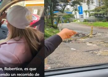 Alcaldesa pidió al Gerente del Ibal intervenir un daño en la 60 y la entrada del Topacio