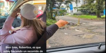 Alcaldesa pidió al Gerente del Ibal intervenir un daño en la 60 y la entrada del Topacio