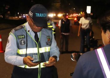 Nueve conductores fueron sorprendidos manejando en estado de embriaguez