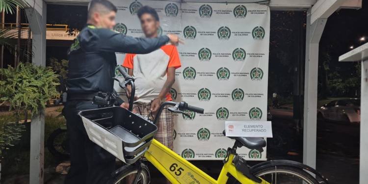 Autoridades recuperaron bicicleta de ‘Rueda por Ibagué’ que fue hurtada por un sujeto