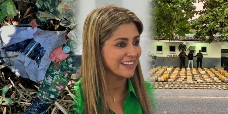 Gobernadora confirma la incautación de 445 kilos de marihuana y 43 explosivos en doble operación a estructuras criminales en Tolima