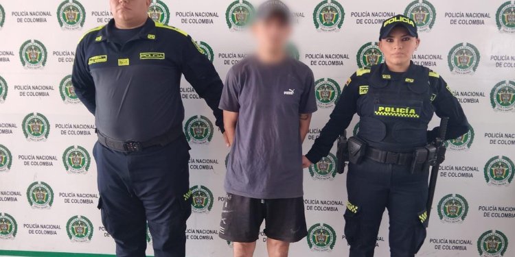 Capturado sujeto con arma de fuego en El Espinal por parte de la Policía