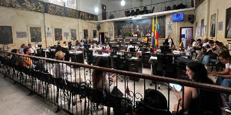 Concejo de Ibagué clausura sesiones extraordinarias con tres proyectos en trámite
