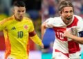 JAMES RODRÍGUEZ VS LUKA MODRIC, COLOMBIA VS CROACIA
