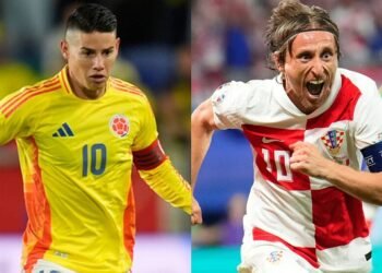 JAMES RODRÍGUEZ VS LUKA MODRIC, COLOMBIA VS CROACIA