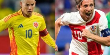 JAMES RODRÍGUEZ VS LUKA MODRIC, COLOMBIA VS CROACIA