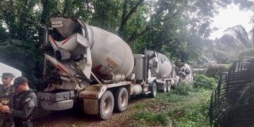 ¡Contundente golpe! Aparecieron las mixer robadas en Honda en zona rural de La Dorada