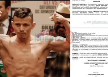 “No me interesa verlo preso. Quiero que responda”, Diego Barragán, tras orden de captura del boxeador Óscar Escandón