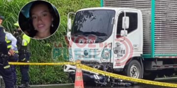María, la menor fallecida en el accidente en Boquerón, sur de Ibagué