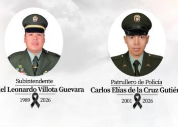 Dos policías entre las víctimas del avión que se desplomó