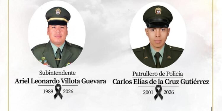 Dos policías entre las víctimas del avión que se desplomó