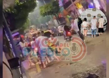 Tres detenidos por riña que terminó con un herido en Melgar