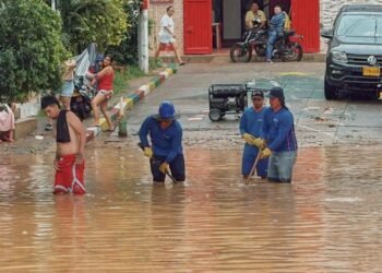 Melgar otra vez bajo el agua, por ahora 9 familias del barrio Icacal afectadas