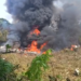 ¡Escena de terror! Avión cayó y ardió en Putumayo
