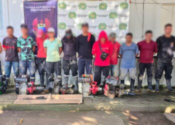 Estos son los 12 capturados por minería ilegal en Tolima