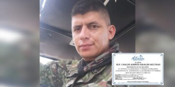Ibagué despide al soldado profesional Carlos Andrés Giraldo Beltrán