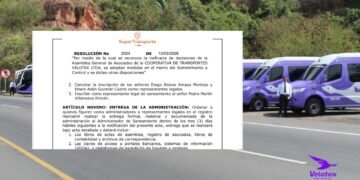 Golpe a la vieja administración de Velotax: SuperTransporte designó a Pedro Villanueva gerente de la cooperativa.