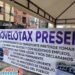Trabajadores de Velotax se rebelan contra intervención de la Supertransporte, no quieren nuevo gerente