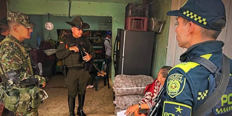 En zona rural de Ibagué las autoridades refuerzan la seguridad 