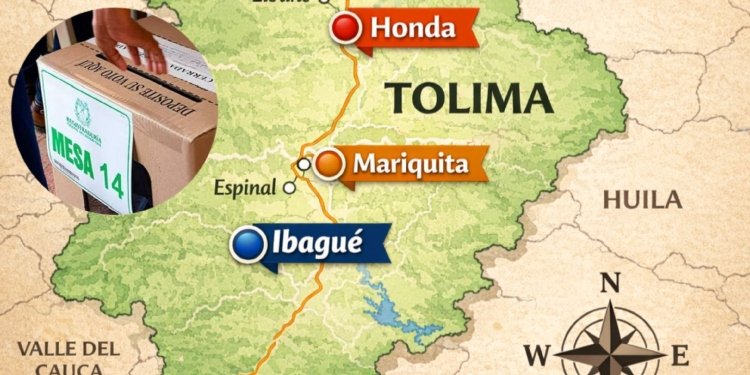 Alerta electoral en Colombia: Defensoría reporta disturbios, sabotajes y ataques políticos en 12 departamentos incluído el Tolima