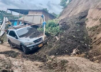 ¡Alerta en Planadas! Derrumbe en la vereda El Silencio deja una vivienda al borde del colapso