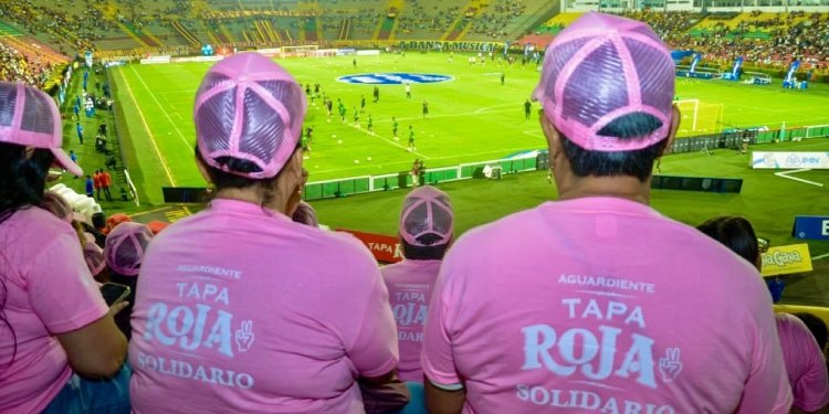 Tapa Roja Solidario llevó a 100 madres sustitutas a vivir la emoción del fútbol.