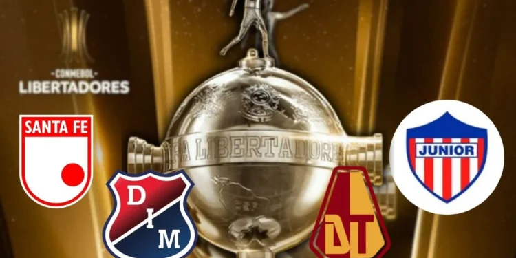 Equipos colombianos se preparan para conocer a sus rivales en torneos internacionales 