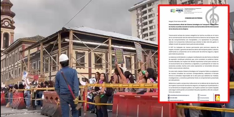 Transmusical rechazó hechos ocurridos durante marcha de los colectivos feministas en Ibagué