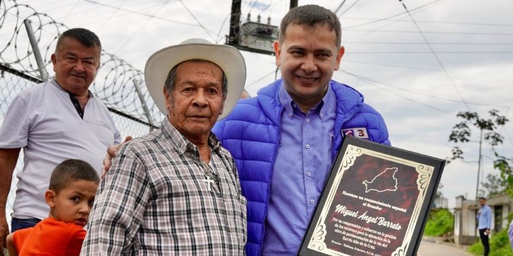 Atanael Ramírez un campesino agradecido