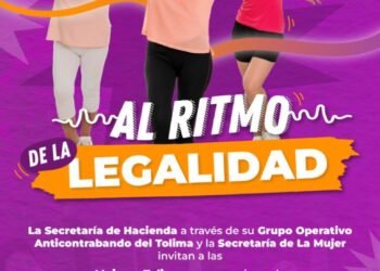 ¡Mañana es la cita! Mujeres del Tolima bailarán ‘Al Ritmo de la Legalidad’ en una gran jornada en Ibagué