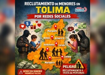 “Están cazando a los jóvenes por redes”: revela grave panorama de reclutamiento y desapariciones en el Tolima