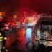 Incendio vehicular fue atendido por Bomberos en la vía a El Salado