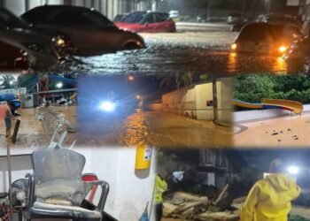 El 70% de Melgar está inundado, hasta la estación de Bomberos se afectó