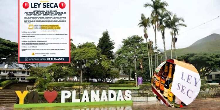 Planadas se blinda en Semana Santa: decretan Ley Seca y cierran cantinas para evitar desórdenes