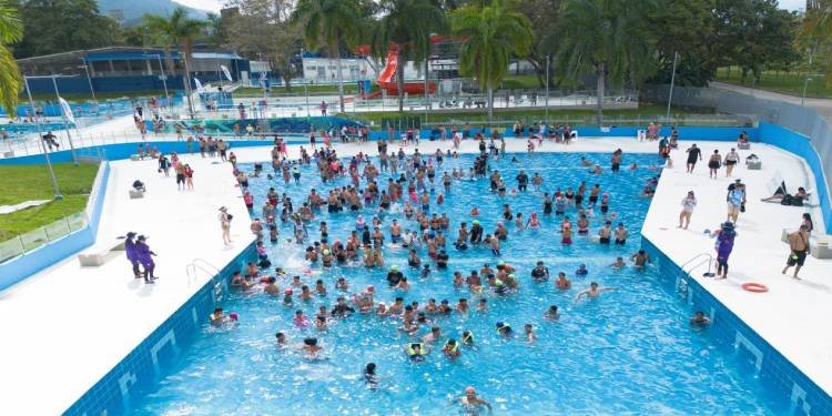 A partir de este sábado 14 de marzo inicia cobro para ingreso a las Piscinas de Olas del Parque Deportivo