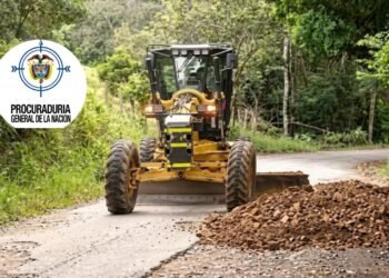 Procuraduría alerta fallas en placa huella de vía en Chaparral, Tolima