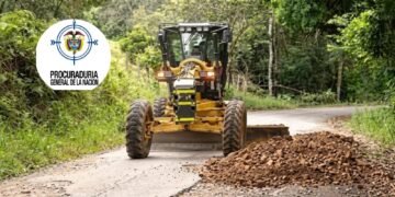 Procuraduría alerta fallas en placa huella de vía en Chaparral, Tolima