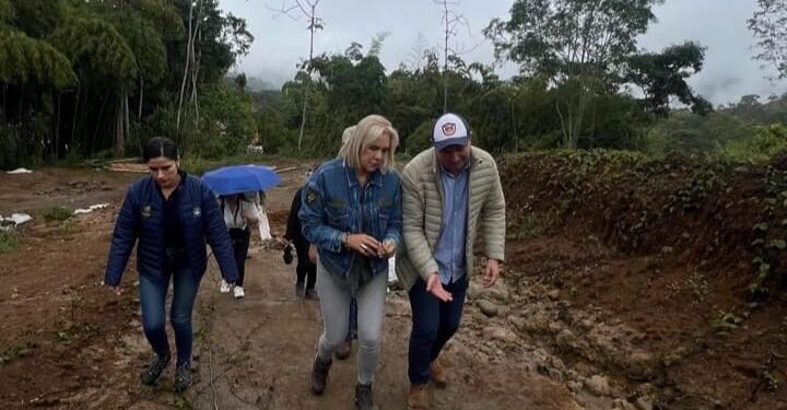 En Fresno, Cortolima construye muro de contención para mitigar riesgo de deslizamientos